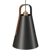 Alca Narrow Pendant Charcoal By Accord