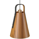 Alca Narrow Pendant Teak By Accord