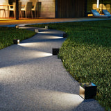 Alea Side Solar Path Light by Zafferano, lifestyle view 1