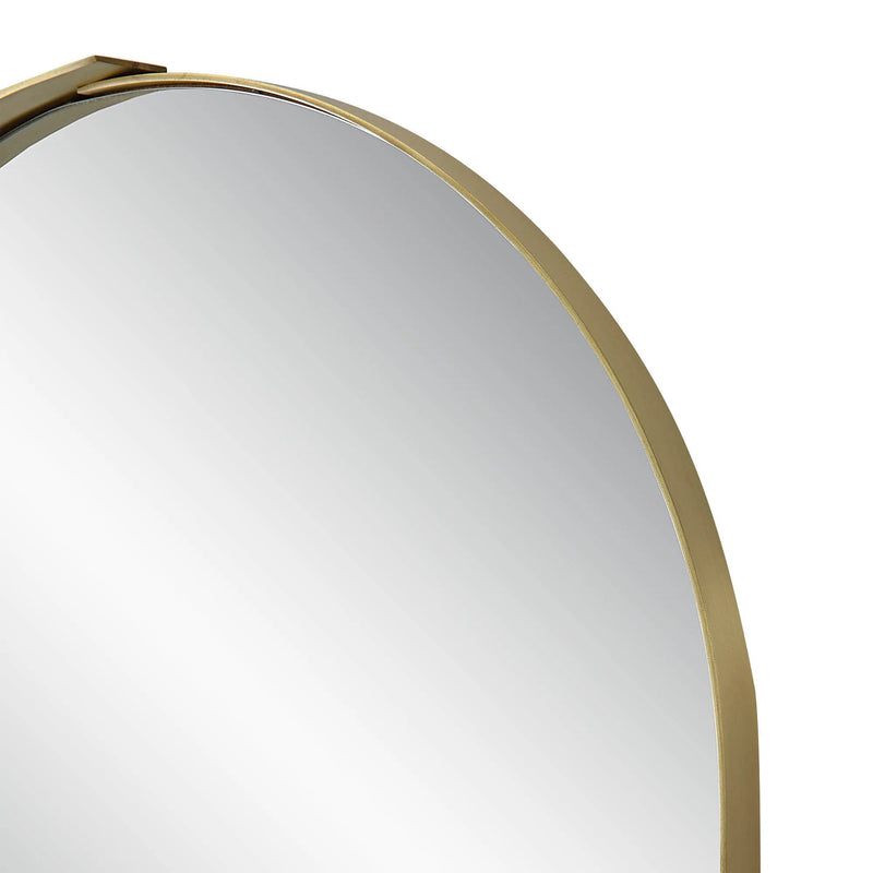Aleah Oval Mirror By Renwil Detailed View