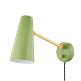 Alex Portable Wall Sconce Green By Mitz