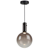 Alexis LED Pendant Coffee By Artcraft Side View