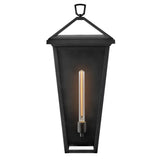 Alford Place Tall Wall Mount Lantern - Large, Museum Black