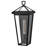 Alford Place Tall Wall Mount Lantern - Medium, Museum Black