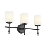 Ali Wall Sconce 3 Lights Black By Kichler