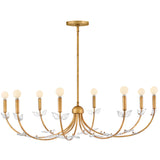 Aliso Chandelier Large By Hinkley Front View 2