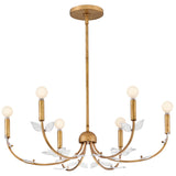 Aliso Chandelier Medium By Hinkley Front View