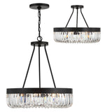 Alister Semi-Flush Mount 23.25'' Charcoal Bronze
