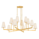 Allaben Chandelier - 12-Light by Hudson Valley