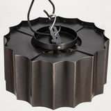 Allegra Flush Mount Gunmetal Gold By Maxim Lighting - Detailed View
