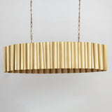 Allegra Linear Suspension Weathered Brass by Maxim Lighting