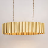 Allegra Linear Suspension Weathered Brass by Maxim Lighting