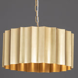 Allegra Pendant Light Large Weathered Brass By Maxim Lighting - Front View
