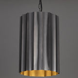 Allegra Pendant Light Medium Gunmetal Gold By Maxim Lighting - Front View2