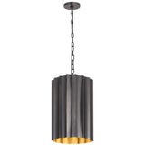 Allegra Pendant Light Medium Gunmetal Gold By Maxim Lighting