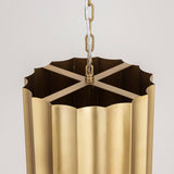 Allegra Pendant Light Medium Weathered Brass By Maxim Lighting - Detailed View