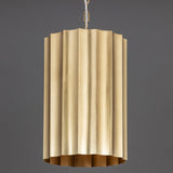 Allegra Pendant Light Medium Weathered Brass By Maxim Lighting - Front View