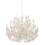 Allenhurst Chandelier - 8 Light in Cream Gesso by Corbett