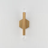 Allumettes LED Wall Sconce by ET2 - 2-Light, Gold