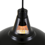 Alma Pendant Light - Matt Black & Satin Copper