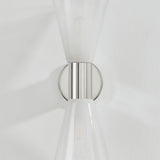 Alma Wall Sconce Double Polished Nickel By Mitzi Lifestyle View