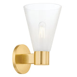 Alma Wall Sconce Single Aged Brass By Mitzi