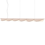 Almendra Linear Suspension 95.4 Inch Nude By Flos