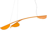 Almendra Organic Suspension Long 3 Head Ocher By Flos