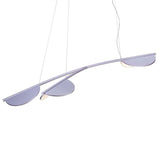 Almendra Organic Suspension Short 3 Head Liliac Metallized By Flos