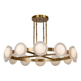 Alonso Chandelier By Alora Large VBAR