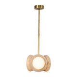 Alonso Pendant Light By Alora VBAR Finish