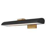 Alston Adjustable LED Accent Light - Heritage Brass / Black