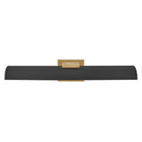 Alston Adjustable LED Accent Light - Heritage Brass / Black