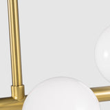 Altair Linear Chandelier Large Burnished Brass By Visual Comfort Studio - Detailed View1