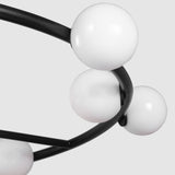 Altair Linear Chandelier Medium Aged Iron By Visual Comfort Studio - Detailed View