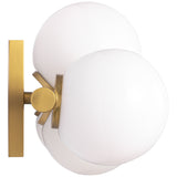 Altair Vanity Light Large Burnished Brass By Visual Comfort Studio - Detailed View