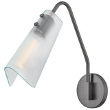 Altman Medium Single Light Sconce - Gunmetal - by Hinkley