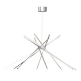 Alumilux: Aster 8-Light LED Pendant by ET2 - Satin Aluminum