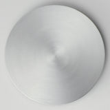 Alumilux Dish LED Outdoor Wall Sconce Satin Aluminum By ET2 - Front View