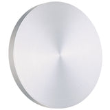 Alumilux Dish LED Outdoor Wall Sconce Satin Aluminum By ET2
