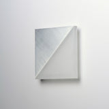 Alumilux Glow Outdoor Wall Sconce by ET2 - Large Satin Aluminum
