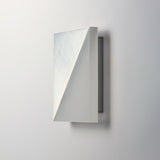 Alumilux Glow Outdoor Wall Sconce by ET2 - Large Satin Aluminum