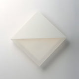 Alumilux Glow Outdoor Wall Sconce by ET2 - Large White