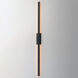 Alumilux: Line 5CCT LED Outdoor Wall Sconce by ET2 - 96 Inch, Black