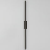 Alumilux Sideline Outdoor Wall Sconce Architecuralt Bronze Large By ET2 -Front View