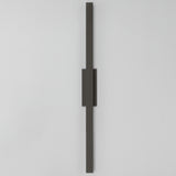 Alumilux Sideline Outdoor Wall Sconce Architectural Bronze Medium By ET2 - Front View