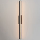 Alumilux Sideline Outdoor Wall Sconce Architectural Bronze Medium By ET2 - With Light1