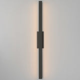 Alumilux Sideline Outdoor Wall Sconce Architectural Bronze Medium By ET2 - With Light