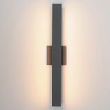 Alumilux Sideline Outdoor Wall Sconce Architectural Bronze Small By ET2 - With Light