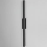 Alumilux Sideline Outdoor Wall Sconce Black Medium By ET2 - Side View